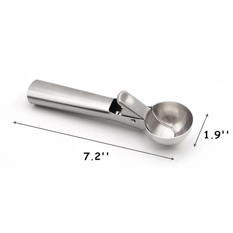 Ice Cream Scoop Cookie Dough Disher Ice Cream Ball Mold Spoon Kitchen Tool
