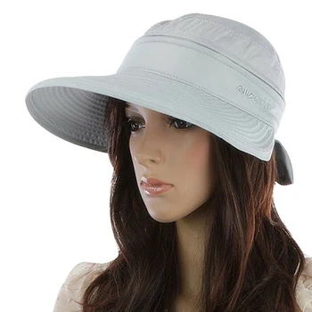 

Women Ladies Hat Sun Wide Brim Cap for Beach Summer Visor UV Straw Cover Protection