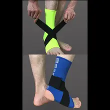 Новая повязка на лодыжку эластичная Защитная поддерживающая стяжка спортивная повязка на ногу защита Спорт безопасный с поддержкой лодыжки сильный 1 шт