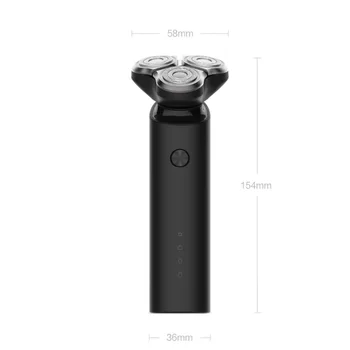 

Mijia Electric Shaver 3 Head Flex Comfy Clean Dry Wet Shaving Waterproof Fast Charging Men Electric Smart Shaver