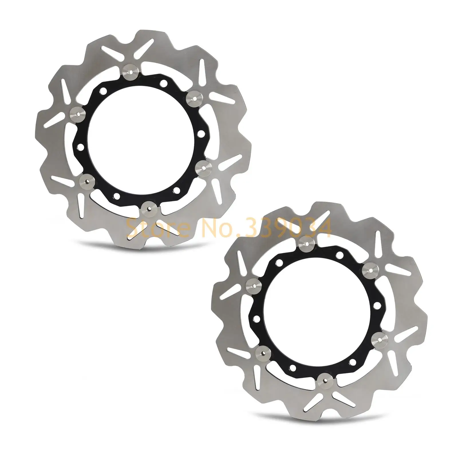 New Motorcycle Front Rotor Brake Disc For Yamaha XP 500 T-Max XP 530 Black Max (59CE) 13-14 xp t max 500 01 11 motorcycle rear brake rotor disc for yamaha tmax500 xp500 2001 2011 xp t max 500 abs 2008 2009 2010 2011