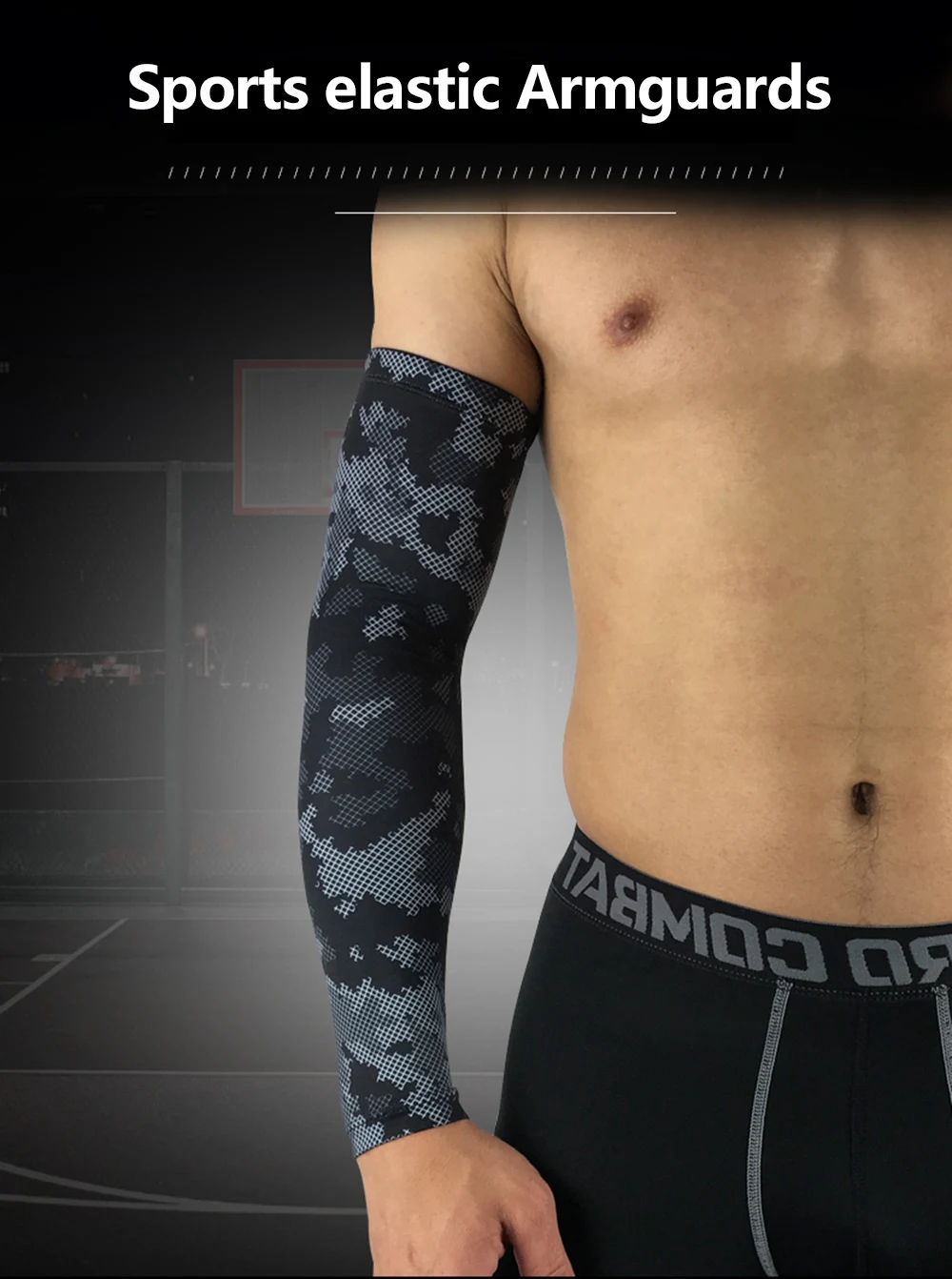Camouflage Breathable Arm Sleeves