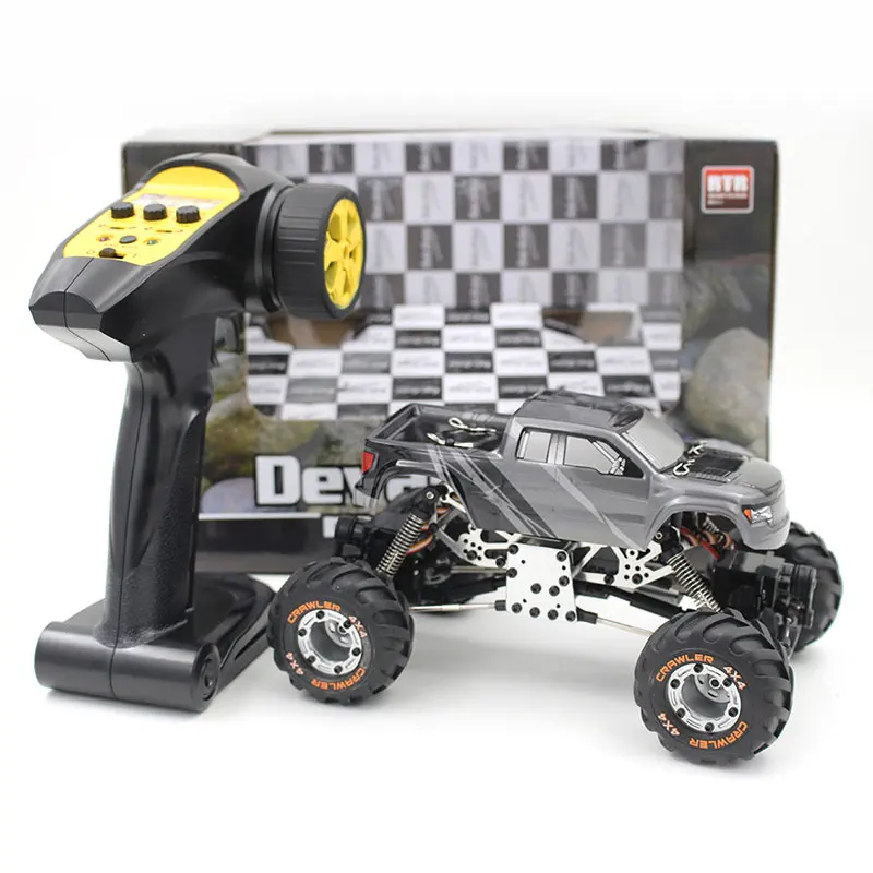 

2098B 1:24 2.4Ghz Remote Control Rechargeable Rock Crawler RC Car Model EU Plug
