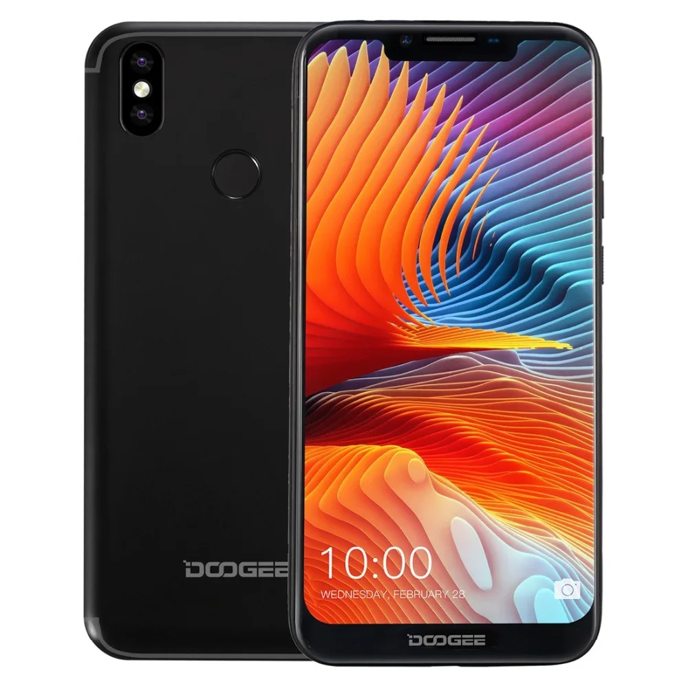 

DOOGEE BL5500 Lite 4G Mobile Phones Android 8.1 2GB+16GB MTK6739WA Quad Core Smartphone Dual Rear Cameras 6.19 inch Cell Phone