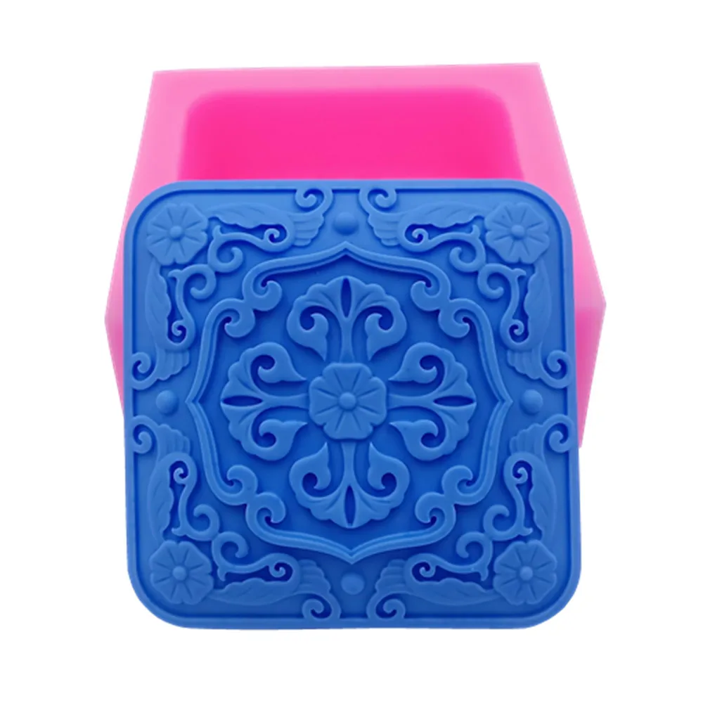 Classical Natural Soap Mold 3D Silicone Mold for Handmade Soap Food