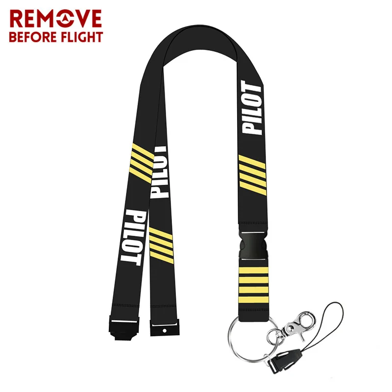 Remove-Before-Flight-Fashion-Pilot-Lanyards-for-Keys-Neck-Strap-For-Card-Badge-Gym-Key-Chain
