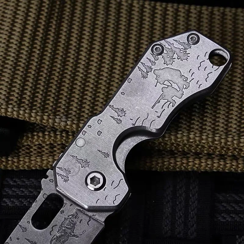 2016 Navajas Survival Knife Limited Wood Pocket Knife Knives High Quality Mini Gift Stainless Blade Folding Camping Huting Tool