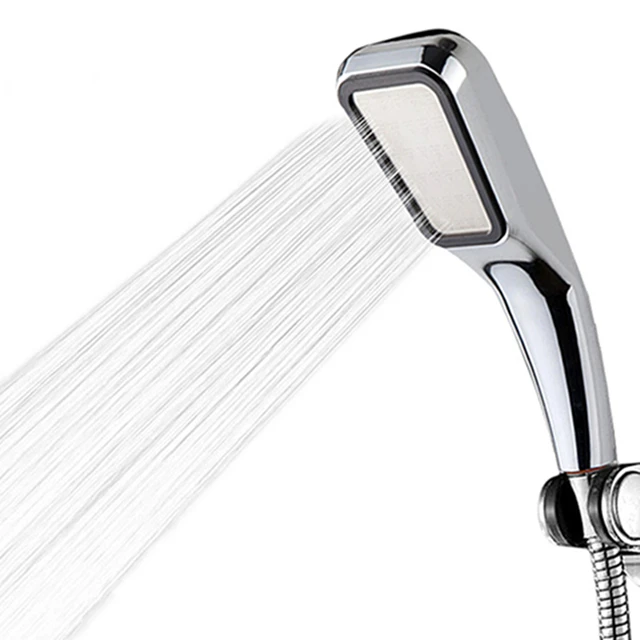 

300 Holes Square High Pressure Bathroom Rainfall Shower Head Handheld Shower Water Saving Showerhead Filter Sprayer Head Replace