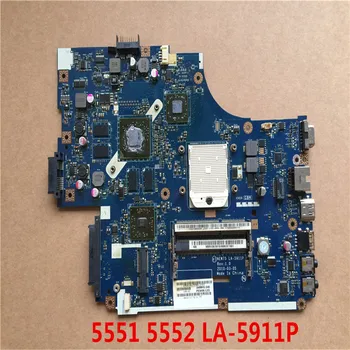 

High quality For 5551 5551G 5552 5552G Laptop motherboard LA-5911P MBWVF2001 HD5650 1GB DDR3 100% full Tested