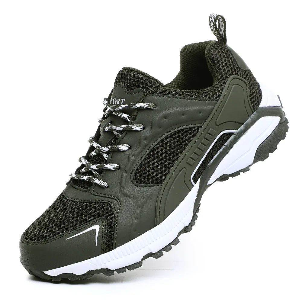 

Outdoor Air Mesh Mens Hiking Shoes Breathable Tactical Combat Army Boots Desert Training Sneakers Anti-Slip Trekking Shoes