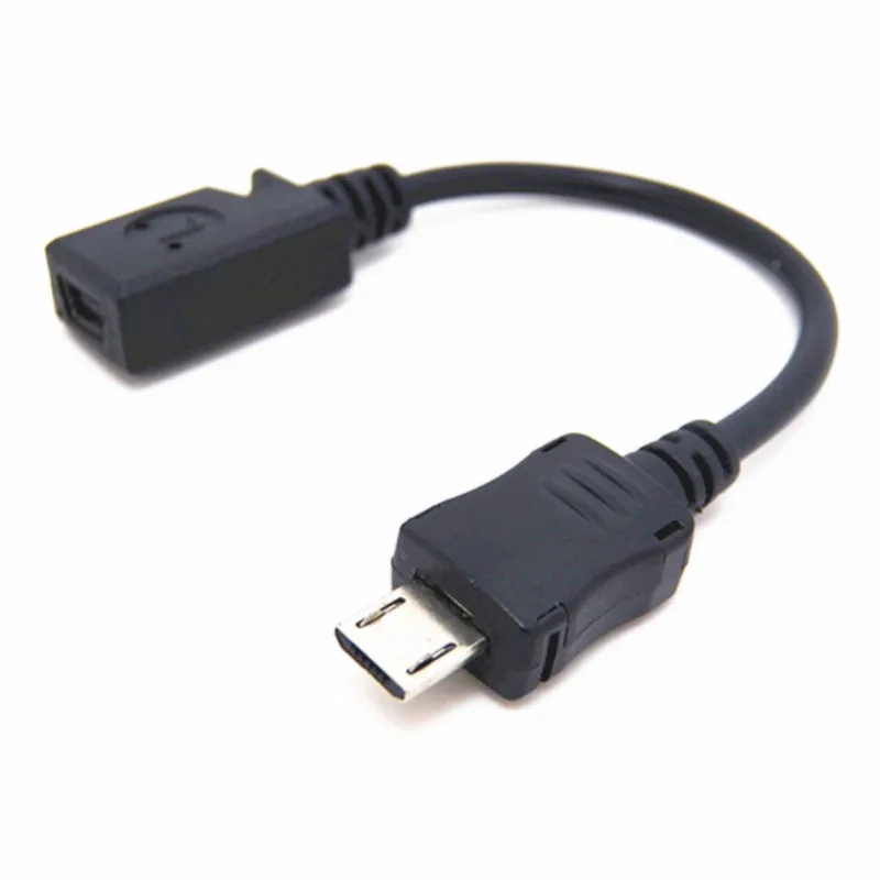 Кабель Micro USB папа мама 2 0 для синхронизации данных и зарядки 10 см|mini usb 2.0|usb 2.0 femaleusb