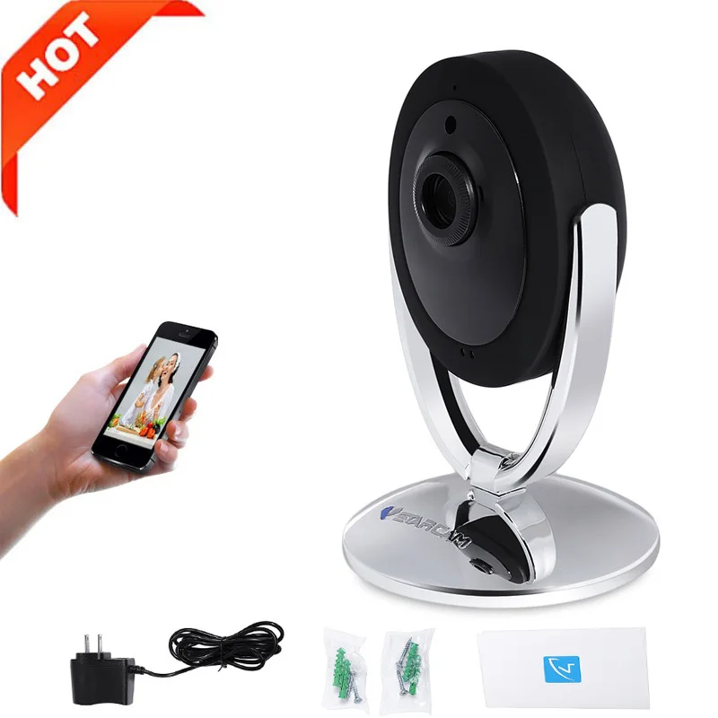 VStarcam C93WIP 720P WiFi Surveillance Camera Night Vision Motion Detection IP Indoor Camera Two-way Audio Baby Monitor For Home