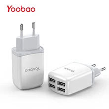 Yoobao 703 4 порта USB зарядное устройство адаптер 3.4A зарядное устройство для путешествий многопортовый концентратор зарядное устройство для мобильного телефона для IPhone samsung Xiaomi redmi