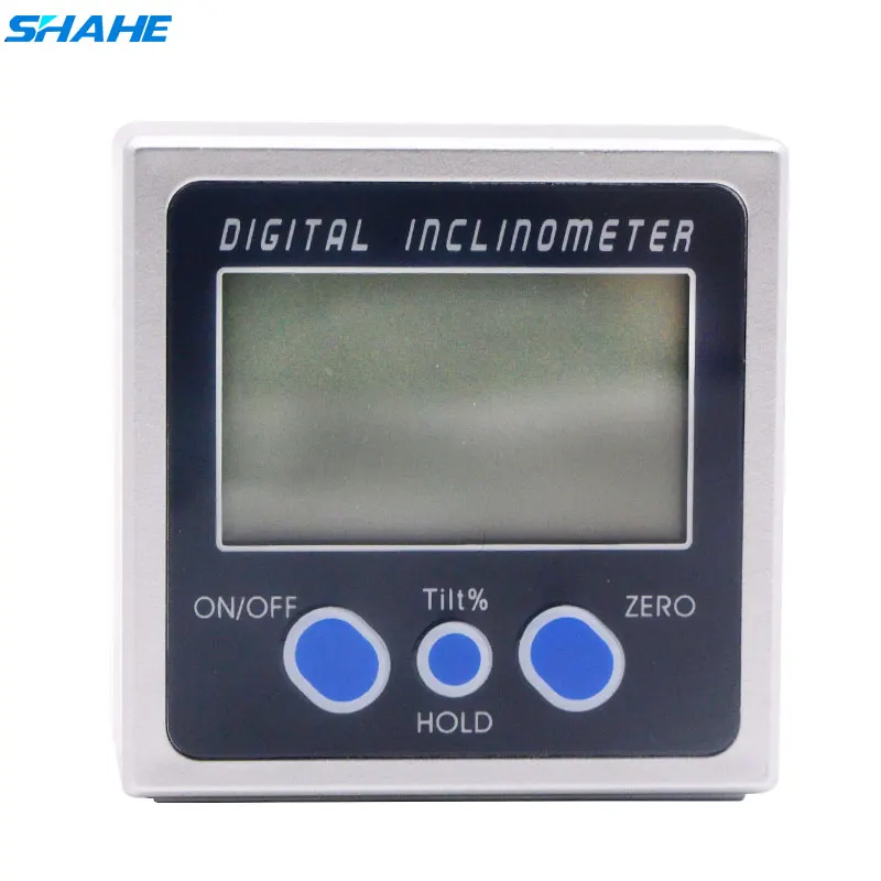 

SHAHE Digital Level Box Protractor Angle Finder Level Gauge Bevel Gauge Inclinometer with Magnetic Base Plastic Angle Gauge