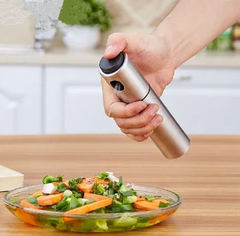 

Barbecue Essential Stainless Steel Cookware Kitchen Set Silver Oil Spray Cooking Keuken Pannen Steel Olive Pump Spraying Oil