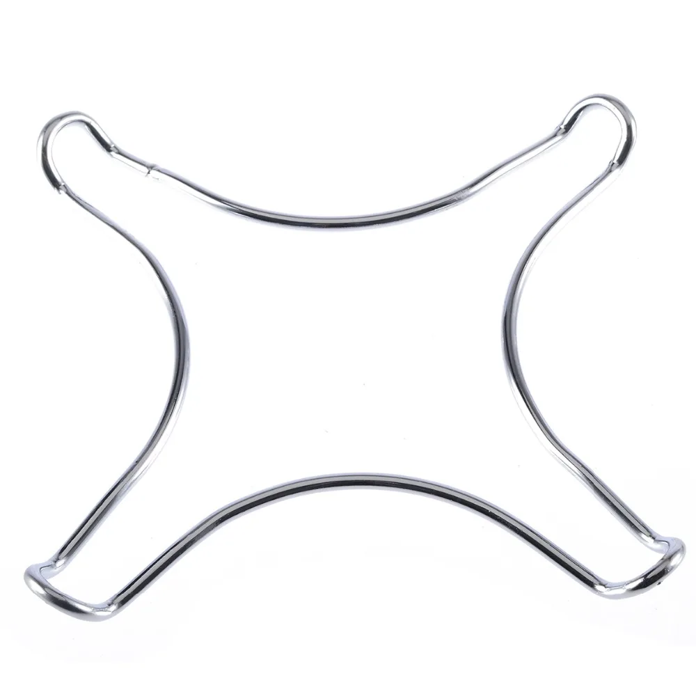 Mayitr Chrome Plated Metal Stove Top Stand Coffee Maker Pot Trivet