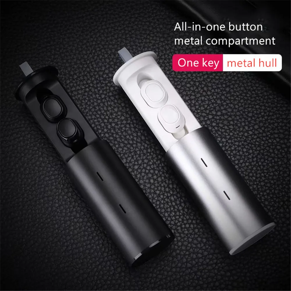 

TEAMYO TWS-19 Mini Bluetooth 5.0 Earphone Wireless Earbuds IPX5 Waterproof Phone Mobile Headsets for Xiaomi iPhone Headphones