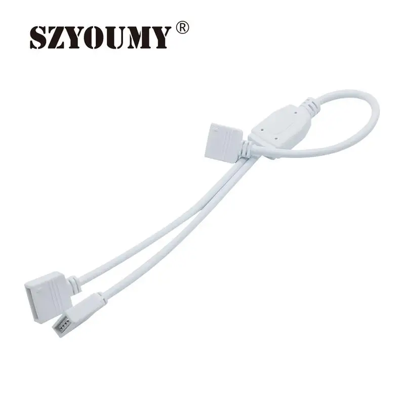 

SZYOUMY 5 Pin RGBW Led Connector Cable 1 TO 2 /1 TO 3 /1 TO 4 Female to Female 5pin RGBW Splitter Cable For RGBW Strip