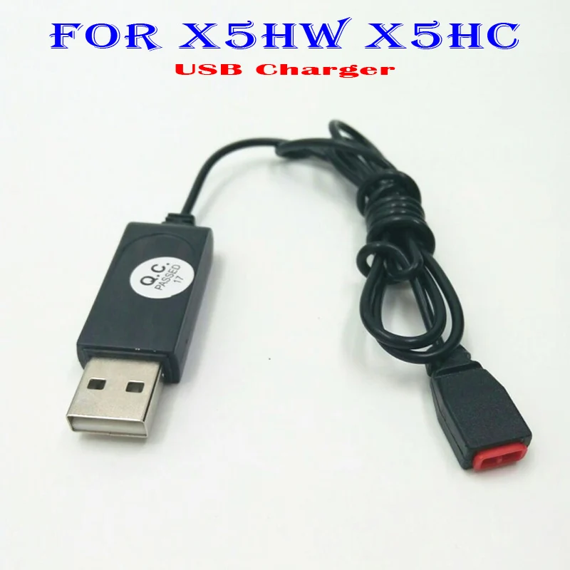 Original Syma X5HW X5HC USB Charger Charging Cable Line for RC Quadcopter Drones Helicopter Airplane