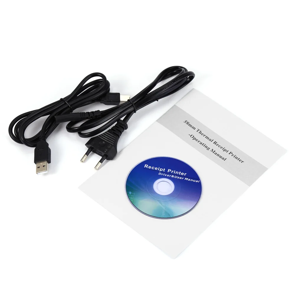 ZJ 5890K 58 мм термальный USB порт ECS POS Чековая печатная машина 70 мм/сек. 203 точек/дюйм