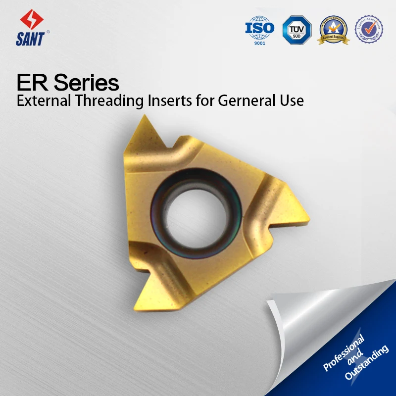 

10pc/box 16ER-AG60 carbide inserts Indexable Threading inserts tool cutting inserts CNC lathe cutter