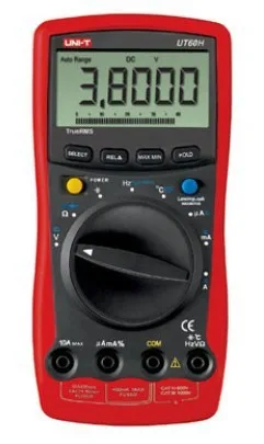 

UNI-T UT60H Digital Multimeter AC DC Volt Amp Ohm Capacitance Temp Hz Tester with Analog bar