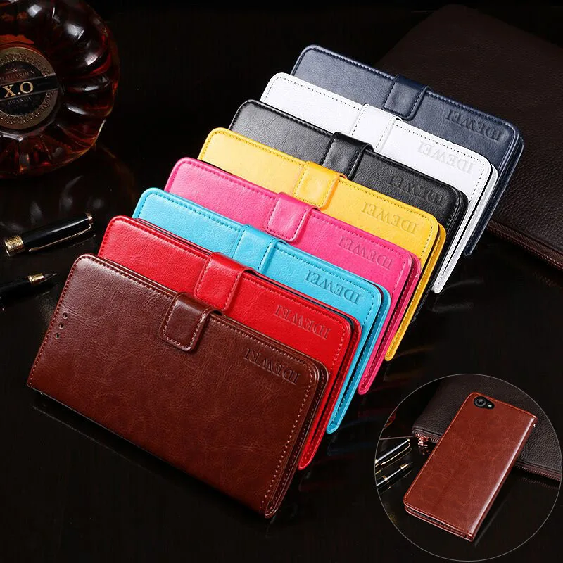 For Vivo Y71 Case Business Style Stand Flip Wallet Leather Capa Cover for Vivo Y71 Case Fundas Cellphone Accessories