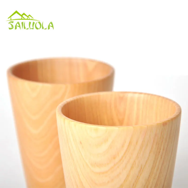2 шт. zakka ручной деревянные чашки твердой древесины кофейная чашка чайная посуда с креативным дизайном