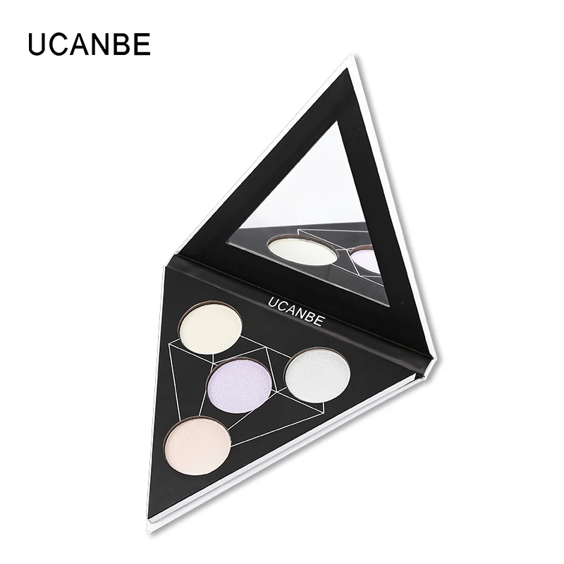 UCANBE Face Duo хромированный призматический хайлайтер 4 цвета дополнительная