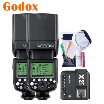 

Godox V860II-S 2.4G TTL Camera Flash Speedlite X2T-S Bluetooth Mobile Phone Trigger for Sony A7RII A7R A7RIII A6000 A6500 A7II