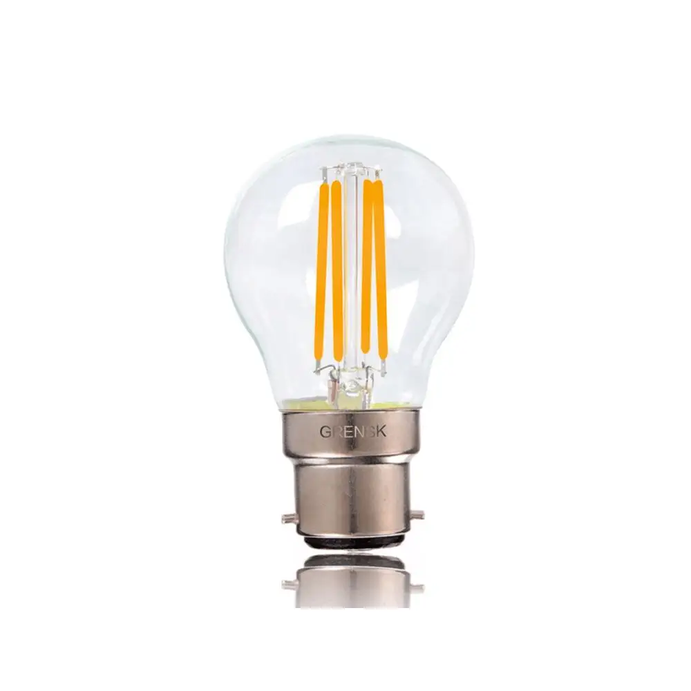 B22 4W 8W Винтаж светодиодный нити Светильник лампы A19/A60 Edison теплый белый 220V 2700K