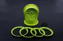 Rc автомобиль Запчасти Высокопрочный нейлон колеса концентраторы beadlocks Fit Rovan LT Losi 5 tive Baja 4WD/SLT