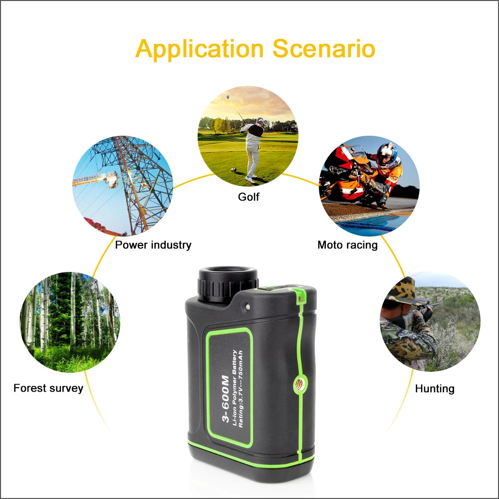 RZ Golf Laser Rangefinder Tape Measure Range Finder Roulette Distance Meter Telescope 600M Rangefinders Telemeter Tool RZ Golf Laser Rangefinder Tape Measure Range Finder Roulette Distance Meter Telescope 600M Rangefinders Telemeter Tool