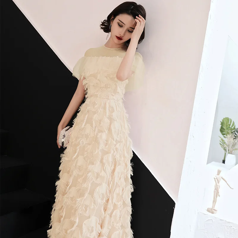Модное Вечернее платье, элегантное, Vestidos de fiesta de noche, свадебное, вечернее платье для особых случаев ES1615