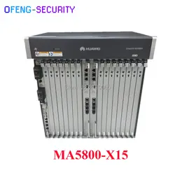 Хуавэй MA5800-X15 OLT с 16 горшки GPHF C + доска терминал оптической линии 19 дюймов с 2 * MPLA управление и 2 * Пила DC Мощность