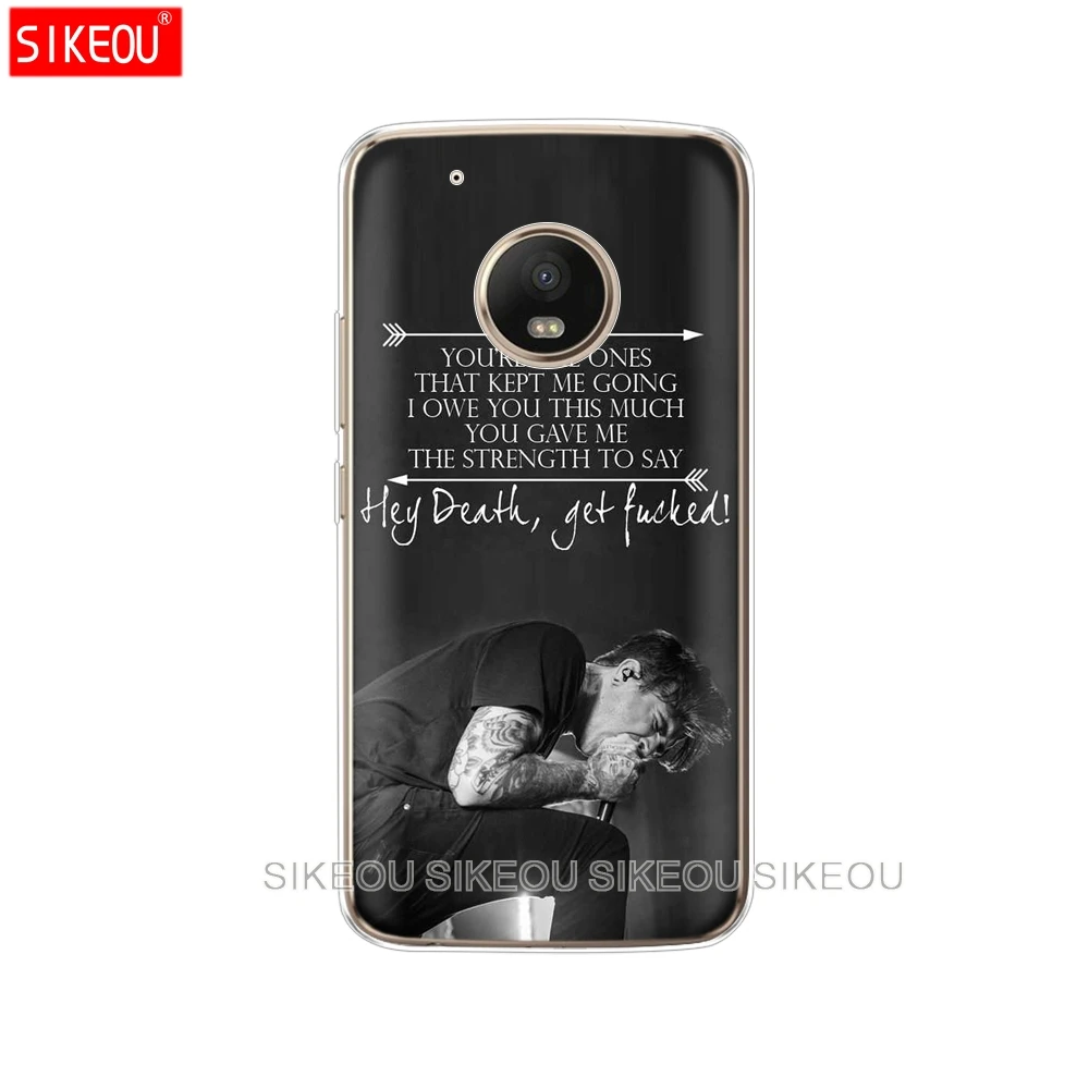 Силиконовый чехол для телефона Motorola Moto G6 G5 G5S Z2 Z3 PLAY PLUS X4 E4 E5 C Mgk Machine Gun Kelly на