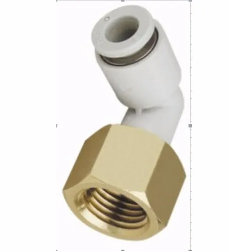 

tube 10mm-3/8 PT thread pneumatic elbow fitting