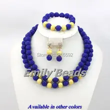 Романтический в африканском стиле нигерийские Свадебные Коралловые Бусины комплект ювелирных изделий Костюм Африки Коралловые Бусины комплект ювелирных изделий лидер продаж, Cj233