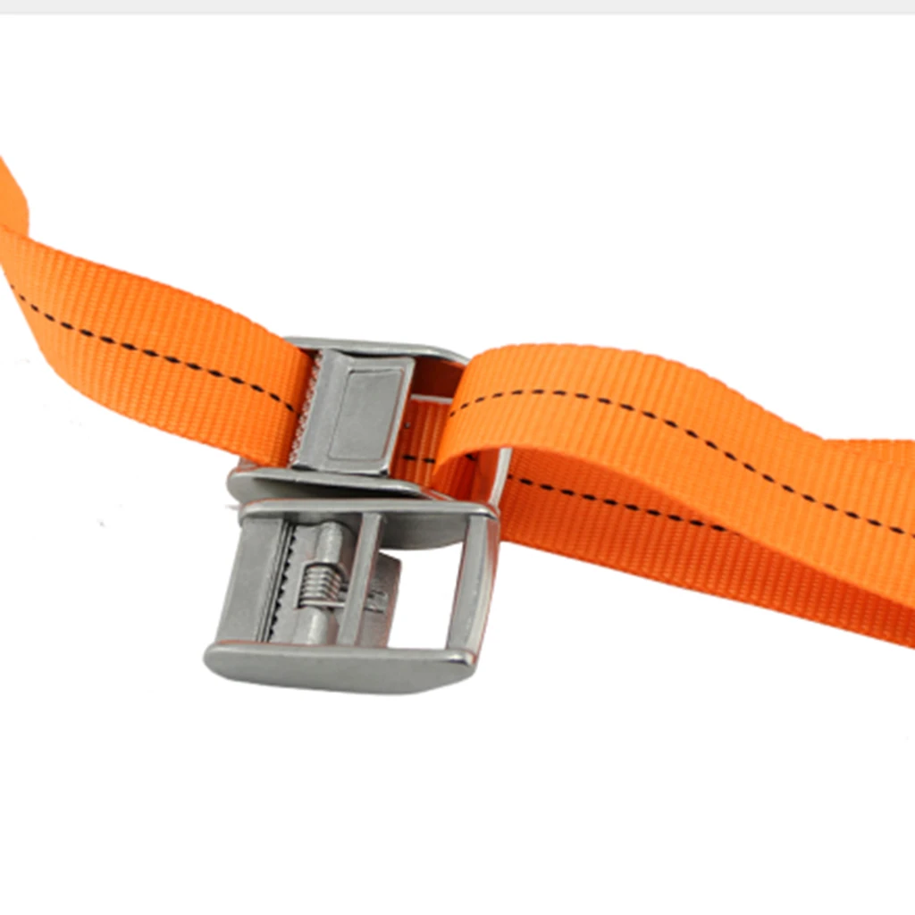 1'Stainless Steel Cam Flap Buckle for 25mm Width Tie Down Luggage Cargo Load Lash Strap Silver