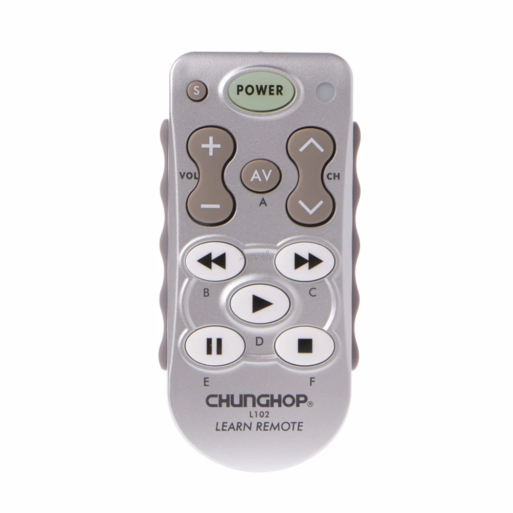 

L102 Universal Learning Function Remote Control For TV SAT DVD CBL CD DVB-T Audio Oct30 Drop ship
