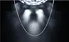 Collier chaîne en argent Sterling 925, 5 pièces/lot, mode hommes/femmes, bijoux à bricoler soi-même, chaîne Rolo 1mm, collier 16 18 20 22 24 pouces, vente en gros