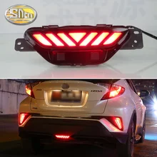 Per Toyota C-HR CHR 2016 2017 2018 SNCN Multi-funzioni di Auto HA CONDOTTO LA Luce Paraurti Posteriore Lampada Della Nebbia Della Luce di Retromarcia auto della Luce Freno Lampadina