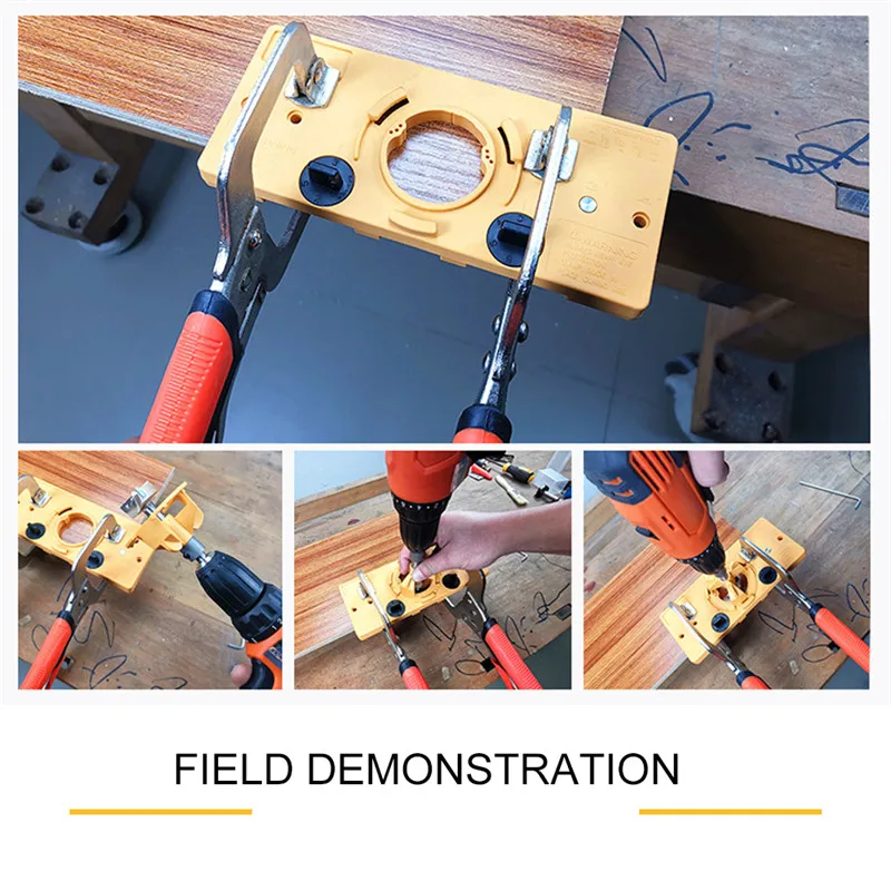 35 мм фреза для деревообработки отверстие пилы джиг руководство по сверлению локатор отверстие открывалка сверла древесины резак столярная Деревообработка DIY Инструменты