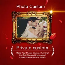 Private benutzerdefinierte! 5D diy diamant malerei persönliche foto benutzerdefinierte! voll quadratmeter strass mosaic diamant-stickerei kreuzstich geschenke