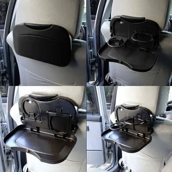 

Foldable Car Back Seat Table Auto Drink Food Cup Tray Holder Stand Desk Car Accessories