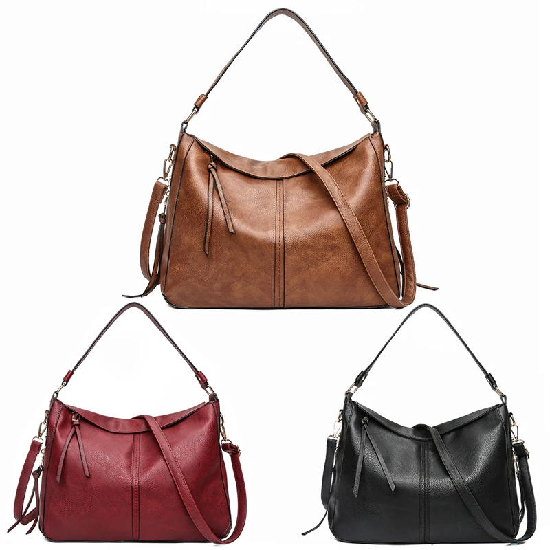Goedkoop Vintage Vrouwen Handtassen Hoge Kwaliteit PU leer Toevallige Zak Luxe Schouder Messenger Bags Ontwerp Vrouwen Tas 2018 Sac een belangrijkste