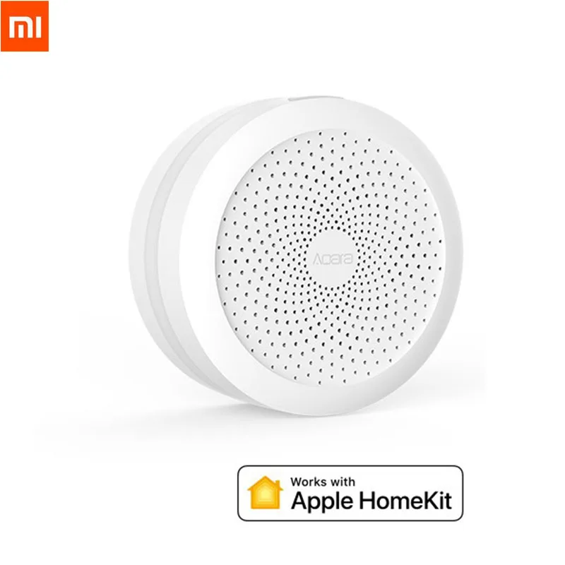 

Xiaomi Mijia Aqara Hub Mi Gateway RGB Led night light Smart work with For Apple Homekit aqara App International Edition In Stock