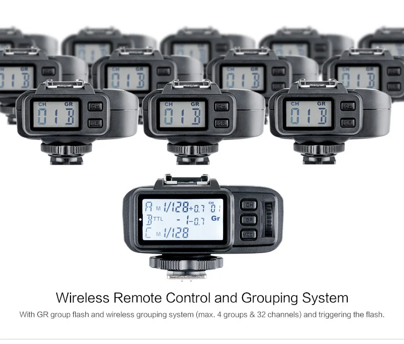 Godox внезапный x1n TTL 2.4 г Беспроводной передатчик + 3 x x1r-n приемник комплект для Nikon D800 D3x D3 d2X D2H D1H D1X D300 D200