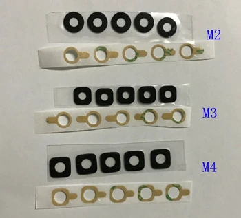 

100Pcs/lot, Replacement Rear Back Camera Glass Lens With Sticker For Xiaomi Mi2 M2 Mi3 M3 Mi4 M4