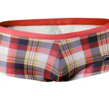 Бренд AUSTINBEM Цифровые мужские плавки треугольные мужские купальные костюмы купальники полосатые пляжные шорты для плавания